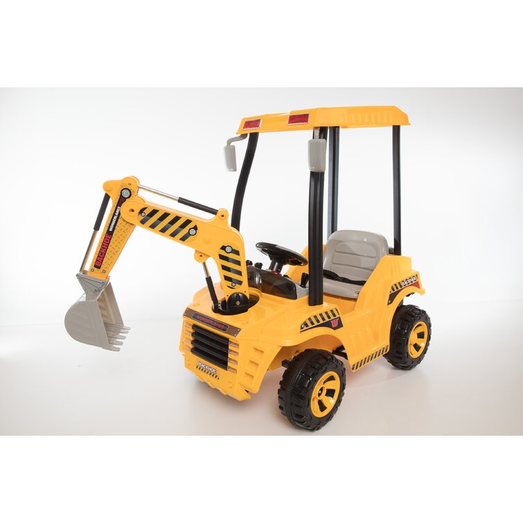 Wonderlanes ride sales on backhoe